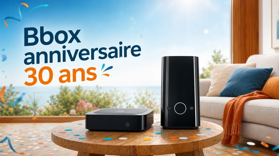 Bouygues lance une Bbox Anniversaire 30 ans à 30€/mois