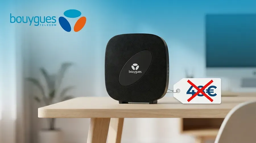 Bouygues Telecom offre les 48€ de frais de mise en service sur ses Bbox fibre