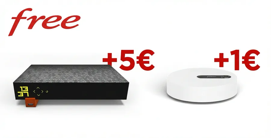 Free augmente le prix de ses Freebox Pop S et Révolution Light