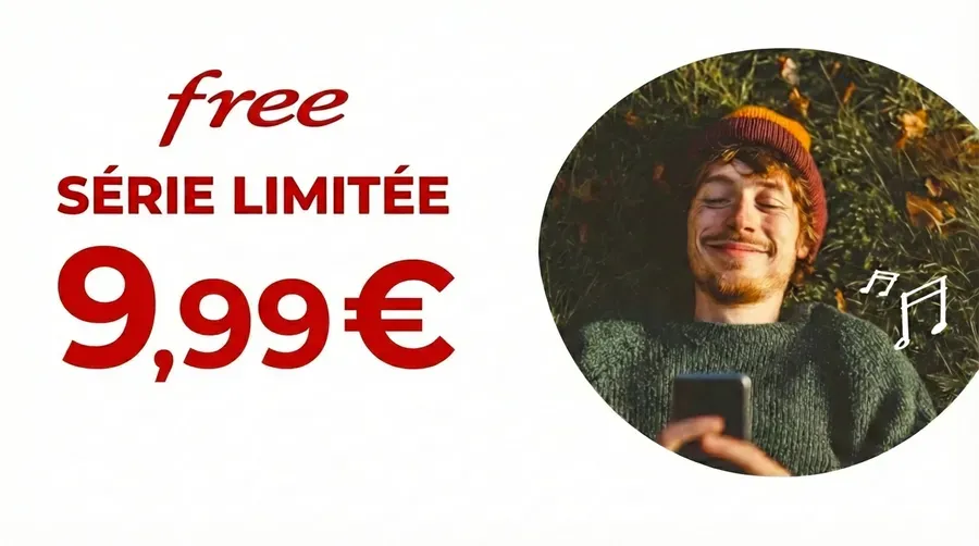 Free augmente sa Série Free 110 Go à 9,99€ par mois