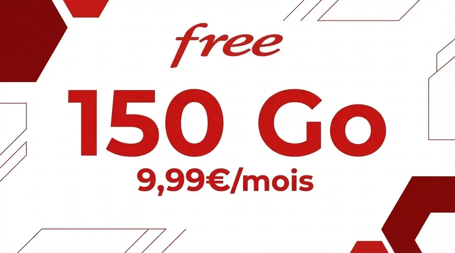 La Série Free 150 Go redescend à 9,99€/mois