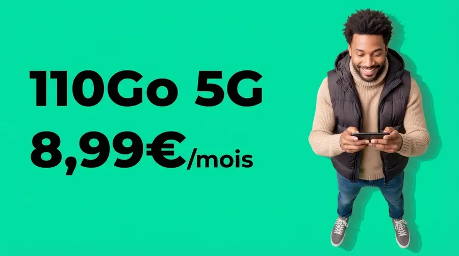 RED augmente son forfait 5G à 110 Go, mais le prix passe à 8,99€/mois